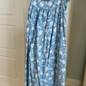 A New Day Blue Floral Maxi Dress
